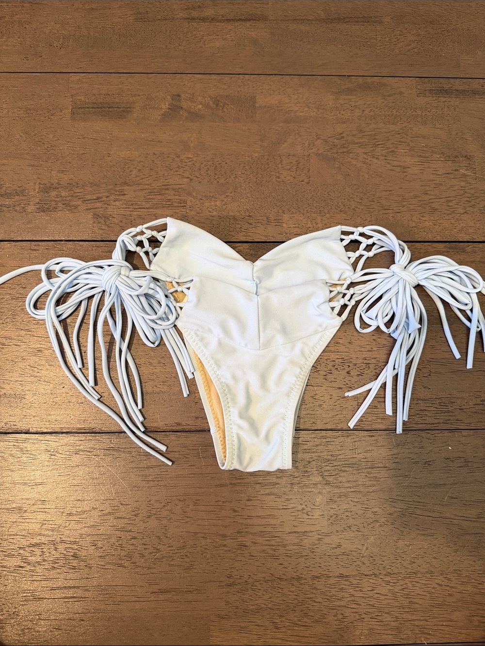 NWOT Kai Lani baby blue Women’s Bikini Bottom with Side Tie Details